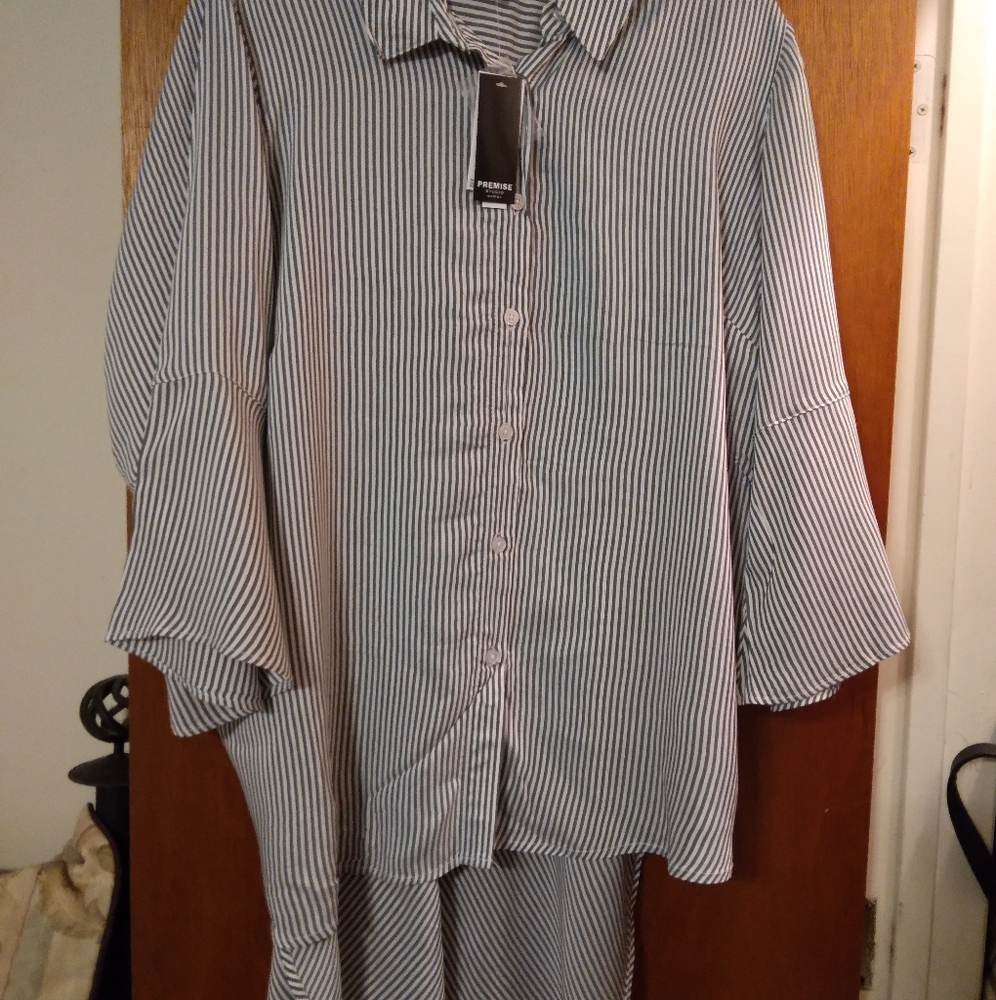 Button Down Blouse